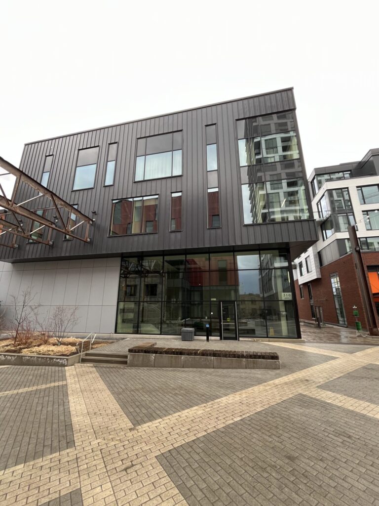 Cool view of the Zibi development where Craniosacral Ottawa is going to go.